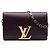 Louis Vuitton Louise Chain GM in pelle viola Porpora