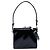 Prada Satchel aus schwarzem Lackleder mit Drehsperre