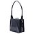 Prada Satchel aus schwarzem Lackleder mit Drehsperre - Ansicht 2