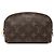 Neceser Louis Vuitton Brown Monogram PM Castaño