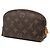 Neceser Louis Vuitton Brown Monogram PM Castaño - vista 2