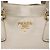 Prada Gray Vitello Daino Open Convertible Tote Braun Grau - Ansicht 5