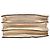 Tote Miu Miu in capra metallizzata oro Madras con chiusura push lock D'oro - vista 3
