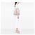 Borsa Tote Convertibile con Zip Prada Gray Vitello Daino Marrone Grigio - vista 6