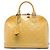 Louis Vuitton Alma PM in Monogram Vernis beige