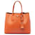 Borsa Prada Orange Medium Saffiano Cuir Double Handle Arancione