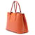 Borsa Prada Orange Medium Saffiano Cuir Double Handle Arancione - vista 2