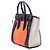 Céline Celine Orange Micro Tricolor Leder Luggage Tote - Ansicht 2