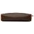 Céline Clutch de lona revestida Celine Marrón Macadam Castaño - vista 3