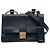 Miu Miu Blue Goatskin Madras Crossbody Blu navy