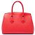 Louis Vuitton Red Epi Soufflot MM Rosso