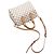 Louis Vuitton White Damier Azur Speedy Bandouliere 25 Bianco - vista 4
