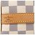 Louis Vuitton White Damier Azur Speedy Bandouliere 25 Bianco - vista 6