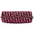 Dior Kosmetiktäschchen aus besticktem Red Oblique Samt Rot Bordeaux - Ansicht 3