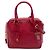 Borsa Bauletto Prada Red Small Saffiano Square Rosso
