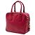 Borsa Bauletto Prada Red Small Saffiano Square Rosso - vista 2
