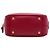 Borsa Bauletto Prada Red Small Saffiano Square Rosso - vista 3