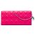 Clutch a tracolla convertibile Lady Dior in agnello rosa cannage