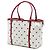 Gucci White Medium GG Supreme Hearts Joy Tote Weiß - Ansicht 2