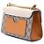 Gucci Beige Small GG Supreme Padlock Crossbody - vista 2