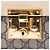 Gucci Beige Small GG Supreme Padlock Crossbody - vista 5