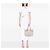 Louis Vuitton White Damier Azur Neverfull MM Bianco - vista 5