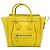 Céline Celine Yellow Mini Kalbsleder Luggage Tote Gelb