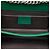 Borsa a tracolla Gucci Green Small Patent Interlocking G Verde - vista 4