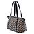 Gucci Abbey D-Ring Tote aus grau GG Canvas Braun - Ansicht 2