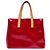 Louis Vuitton Red Monogram Vernis Reade PM Rosso
