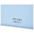 Clutch Prada Blue Tricolor Saffiano Blu chiaro - vista 5