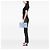 Clutch Prada Blue Tricolor Saffiano Blu chiaro - vista 6