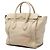 Céline Borsa Tote Luggage in pelle di vitello martellata beige Mini Celine - vista 2