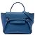 Belt Bag Céline Borsa Belt in pelle di vitello micro granulata blu Celine