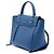 Belt Bag Céline Borsa Belt in pelle di vitello micro granulata blu Celine - vista 2
