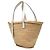Borsa Tote LOEWE Beige Medium Raffia Anagram Basket - vista 2