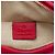 Gucci Red Mini Pebbled Calfskin Soho Chain Crossbody Vermelho - vista 5