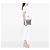 Clutch Chanel Silver Medium Quilted Metallic Lambskin O Case Argento - vista 6
