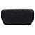 Astuccio per occhiali Chanel Black CC Quilted Caviar con catena Nero - vista 4