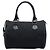 Borsa Boston in tela Zucca nera Fendi Nero