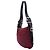 Borsa Fendi Zucchino Hobo in tela rossa e oyster - vista 2