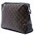 Borsa a tracolla Louis Vuitton Brown Monogram Macassar Torres Marrone - vista 2