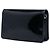 Portafoglio con catena e logo decorato con cristalli in vernice nera Miu Miu Nero - vista 2