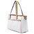 Tote Gucci White GG Supreme Bianco - vista 2