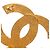 Spilla Chanel Icon Charm CC Placcata Oro D'oro - vista 3