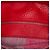 Borsa Gucci Red Small Calfskin Bamboo Daily Rosso - vista 5