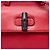 Borsa Gucci Red Small Calfskin Bamboo Daily Rosso - vista 6