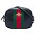 Gucci Black Calfskin Web Webby Bee Camera Bag