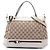Bolso Gucci Beige GG Canvas Web Mayfair