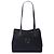 Fendi Black FF Nylon Tote Schwarz